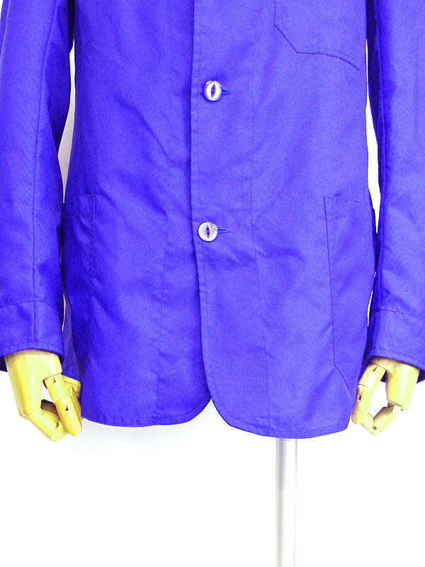70s British work nylon summer jacket_7
