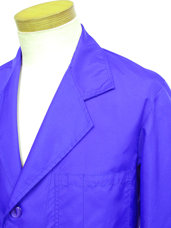 70s British work nylon summer jacket_8